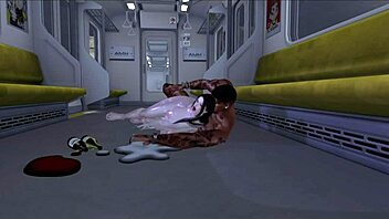 whoa, busty slut railed by huge bbc on train!