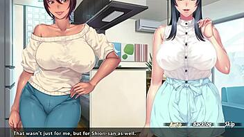 I got caught while pleasuring myself with my mom’s friend in this anime (part 8) Eng sub