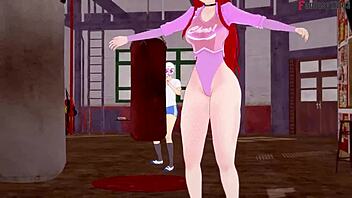 Eris blows me at the gym! 😘