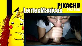 Dirty schoolgirl with glasses learns to suck at 20.