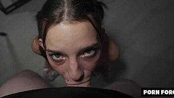 when your friend's daughter turns 18, she gets rough fucked and cum on tits