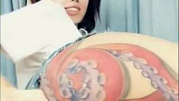 feeling intense orgasm from double anal penetration with telari love