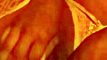 wife playing alone with 22cm dildo squirting fun