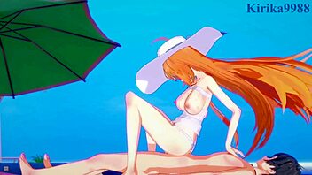 Pecorine And Yuuki Intense Hentai Sex.