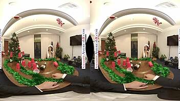 Ashley Lane, Gracie Green, Stephanie West Fuck After Holiday Party