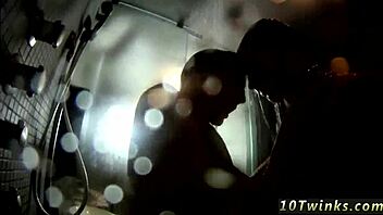 gay twink romance in hot bathroom bareback