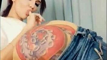 feeling intense orgasm from double anal penetration with telari love