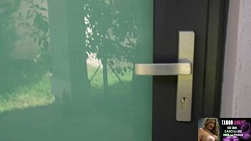 stepmom ellie tay bends over sofa for intense taboo thrill