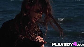 sexy big-boobed mila azul teen 18+ strips naked showing natural body