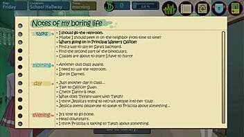 Watch taffy tales part 3 with big tits teacher in anime game