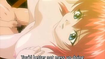 Intensely groping busty step sister on the train