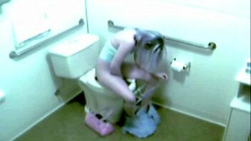 Is She Masturbating In The Bath?