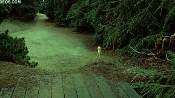 Is This Blonde Nude Girl Having Sex in the Car at Midnight?