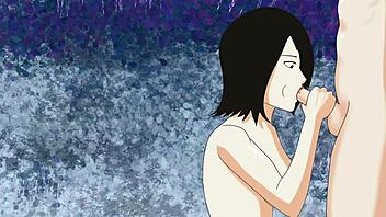 mikasa, are you giving head and getting nailed in the cave?