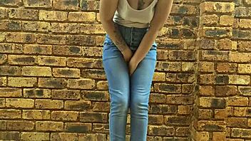 Tattooed Slut Pissing Everywhere in Wild Compilation of Indoor and Outdoor Scenes