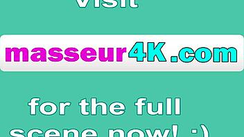 Teen Nora Rides Masseur Like Cowgirl