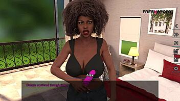 alex fucks latisha's pussy with her own dildo