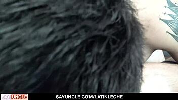 Latin Boy Blows Big Dick Poolside