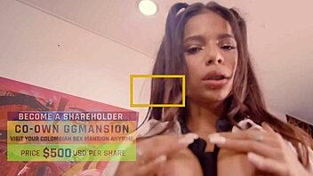 Brunette Latina Gets Toes Sucked Hard!