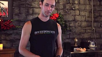 Bound plump teen babe fucks vibrator toy