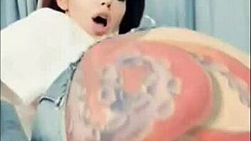 feeling intense orgasm from double anal penetration with telari love