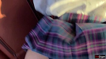 Risky Public Sex In Car With Huge Cum On Face