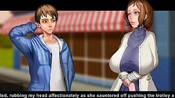 Watch taffy tales part 3 with big tits teacher in anime game