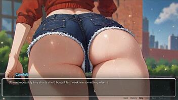 i watch two trans devour my cock together with handjob