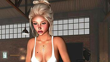 Intense anime hentai interracial monster cock action in 3d porn