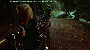 Is This Blonde Nude Girl Having Sex in the Car at Midnight?