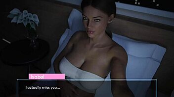 Steamy 3D game with sexy teen and big tits