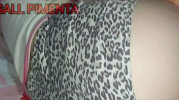 Amateur Latina Ass Fucked with Cumshot on Tits