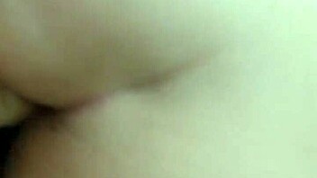 Doggy style dildo fucking my wife hard, pov pussy orgasm.