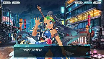 Falling star in strange world