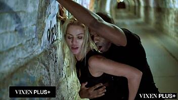 Two Blondes Ride Dominant BBCs After Wild Club Night at Vixenplus