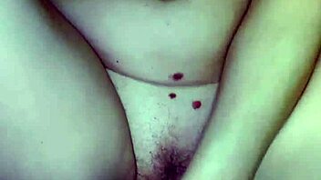 Hot brunette wife bends over and gets fucked doggystyle by lover on cam