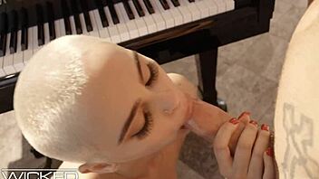 Damn, Paris Amour's pussy eaten and pounded hard! How does she take it so deep?