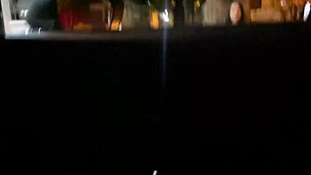 Public car blowjob with horny Latina teen for cash