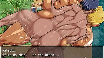 Tanned Girl Natsuki Feels Intense Pleasure