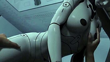 Busty AI sex robot girl compilation with hardcore action