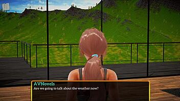 My new family 415 with big tits and ass in homemade anime hentai.