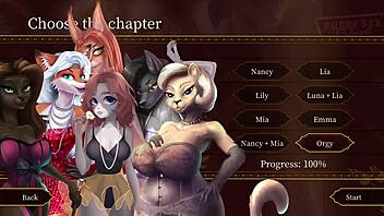 Furry Sex Cabaret Game No Dialogue Gameplay