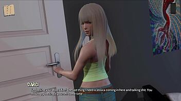 ripples 13 with clothes ripped in sexy outfit