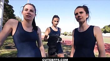 Athletic Teen Track Star Bangs New Girl