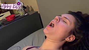 Is Abby Kissing That Agony Vibrator?