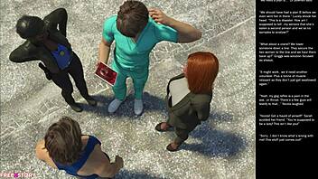 Big Apple Small Gesture Episode 32 In 3D Comics