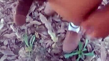 Wow, Outdoor Chinese Queen Mina Sucks in Park! Then Gets Pounded Hard in Bushes!