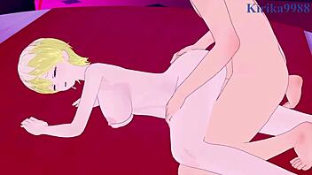 Tenka Izumo and Konomi Tatara Dive into Intense Creampie Action. Chained Soldier Hentai Unleashed!