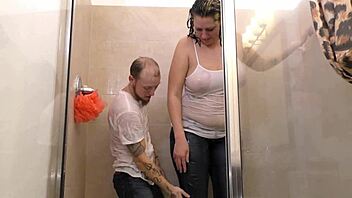 Vanessa Rain Soaked with Another Boy Toy in Wild Action