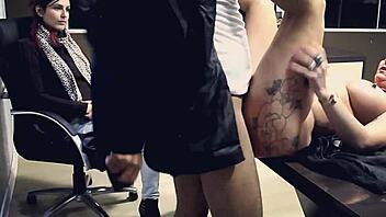 A corna e a submissa in outdoor creampie fun 😈